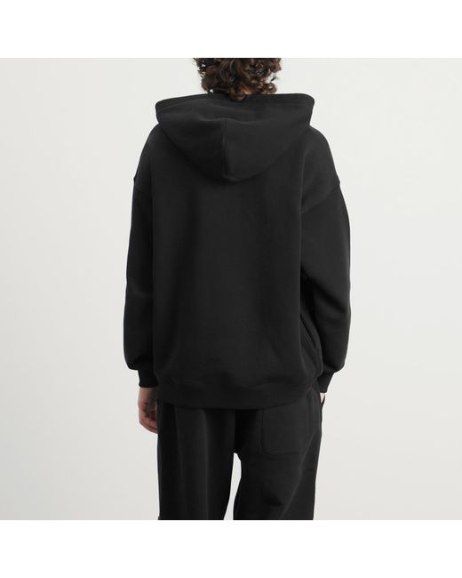 Y-3 Black Logo Hoodie for men