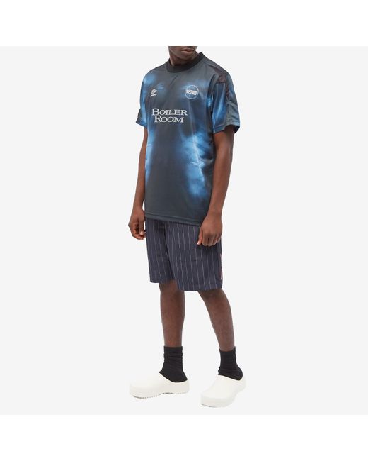 BOILER ROOM X Umbro Football Jersey in Blue for Men | Lyst