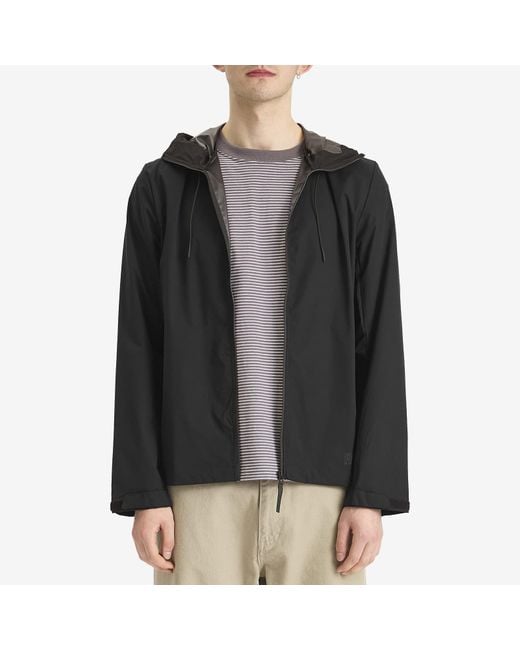 Rains Black Mito Jacket for men