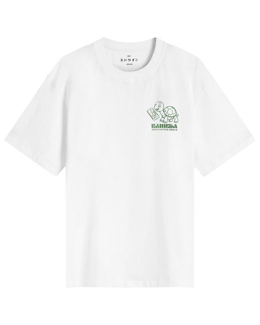 Edwin White Kaemra T-Shirt for men