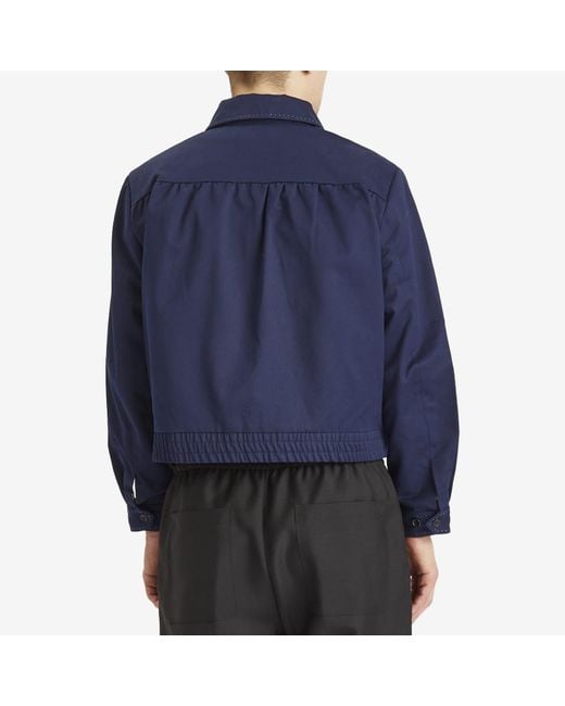 Second/Layer Blue Herman Jacket for men