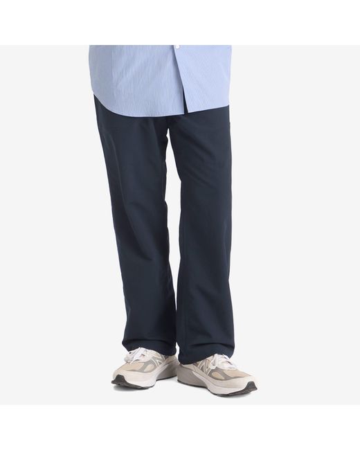 Nanamica Blue Alphadry Utility Trousers for men