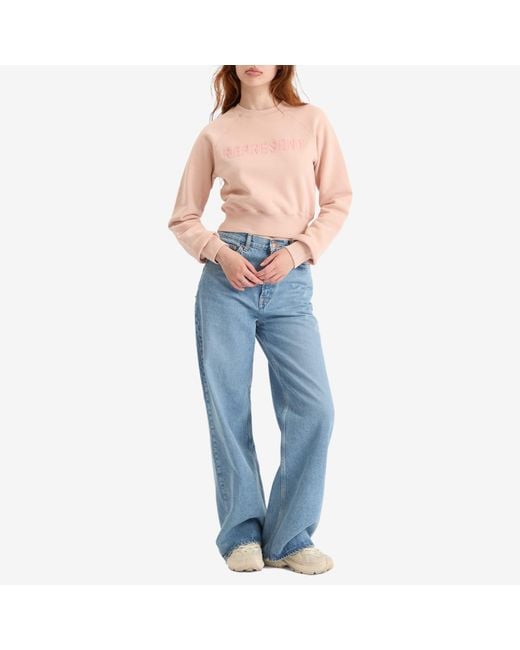 Represent Pink Fly Micro Sweatshirt