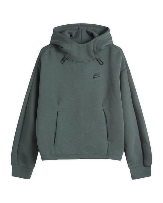 Nike Green Tech Fleece Oversized Hoodie