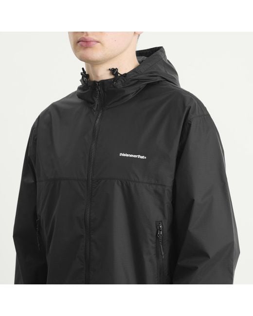 Thisisneverthat Black T-Light Jacket for men