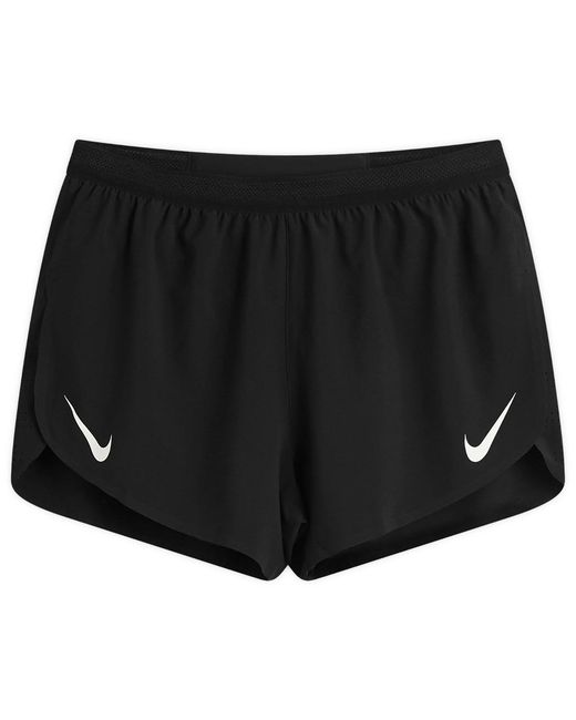 Nike Black Aeroswift 4 Inch Short for men