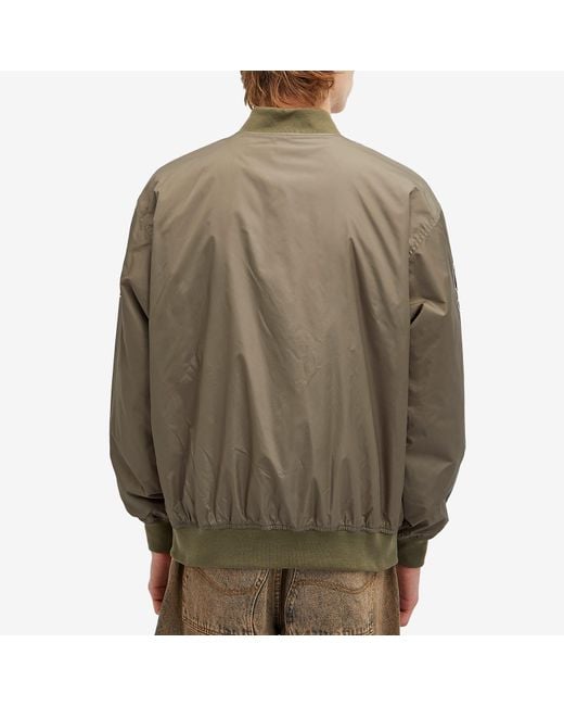 Neighborhood Green Baseball Jacket for men