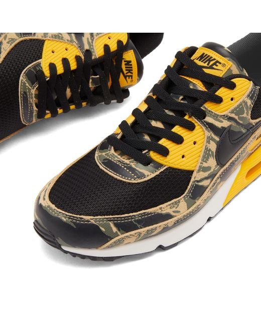 Nike Yellow Air Max 90 Prm Sneaker for men