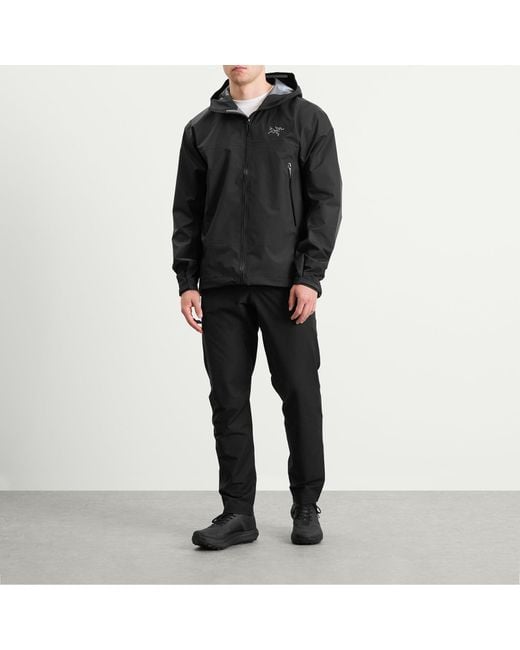 Arc'teryx Black Beta Gore-Tex Jacket for men
