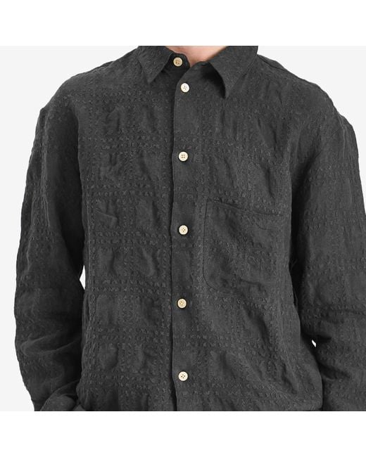 A Kind Of Guise Black Gusto Shirt for men