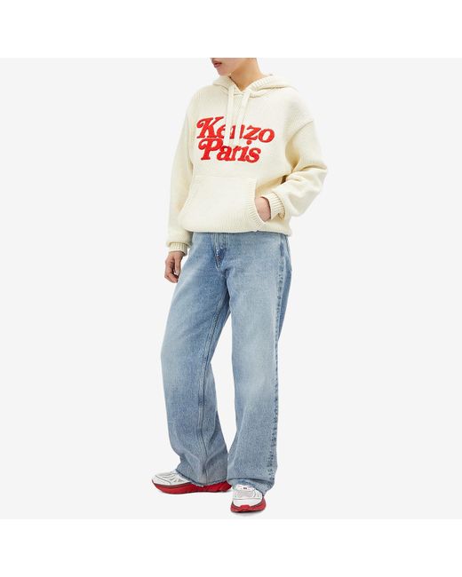 KENZO White Kenzo Verdy Hoodie