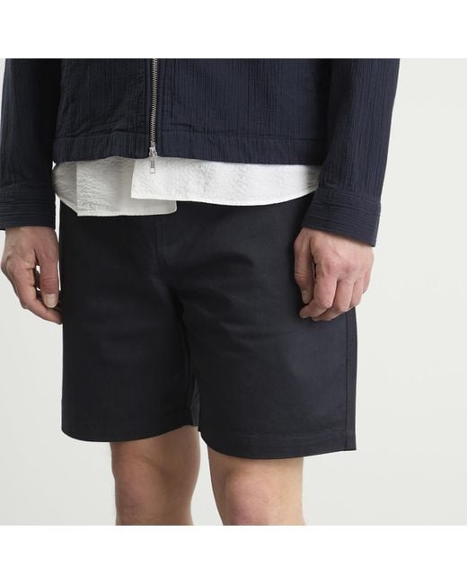 Universal Works Blue Beach Shorts for men