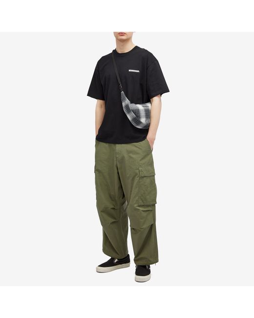 Neighborhood Wide Cargo Pants in Green for Men | Lyst UK