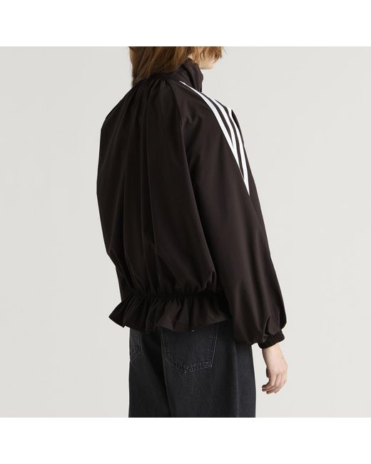 Adidas Black Blousy Oversized Track Top