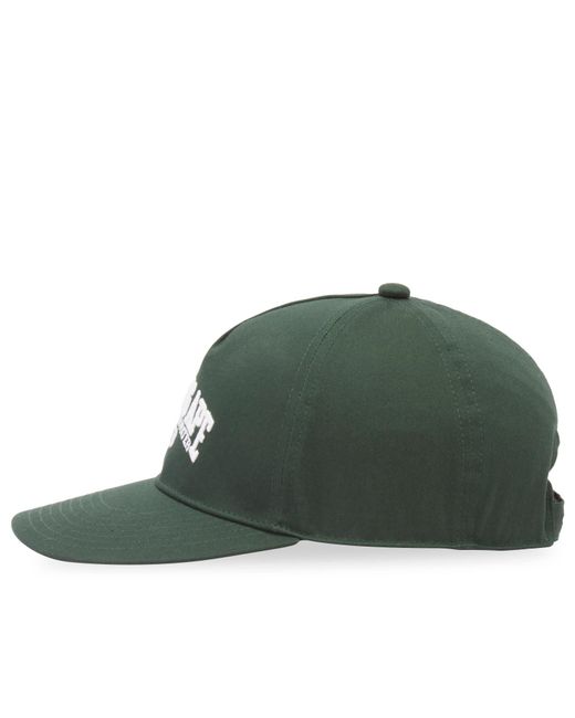 A Bathing Ape Green A Bathing Logo Trucker Cap for men