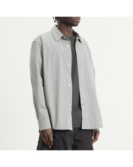 MHL by Margaret Howell Gray Basic Shirt for men