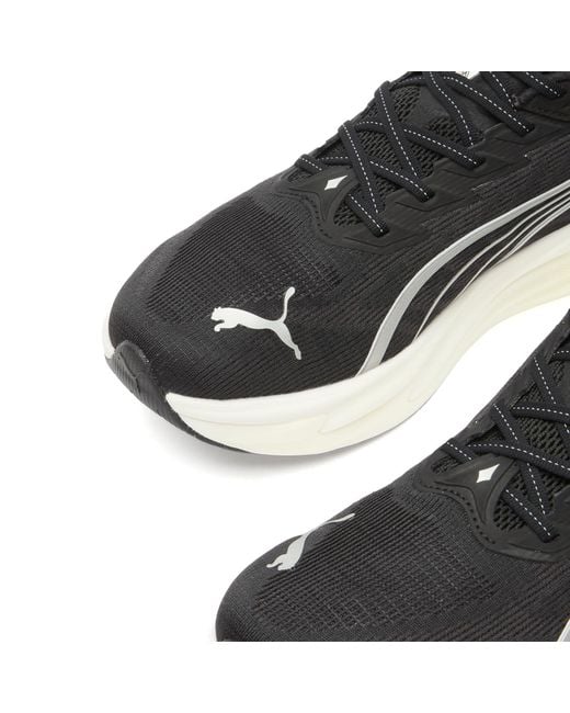 PUMA Black Deviate Nitro 4 Sneaker for men