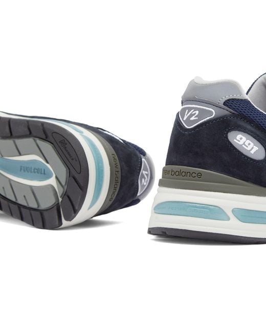 New Balance Blue U991Nv2