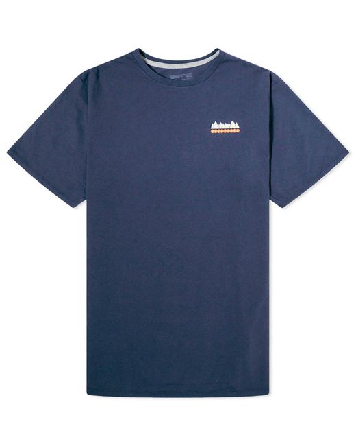 Patagonia Blue Fitz Roy Wild Responsibili-Tee New for men