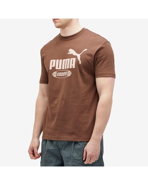 PUMA Brown X Kidsuper Graphic T-Shirt for men