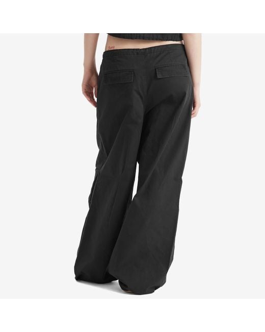 GOOD AMERICAN Gray Parachute Pants