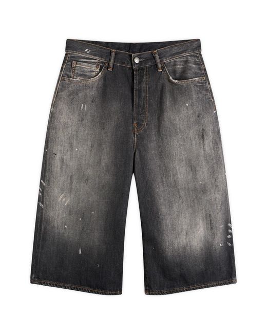 Acne Gray Judda Trafalgar Denim Shorts for men