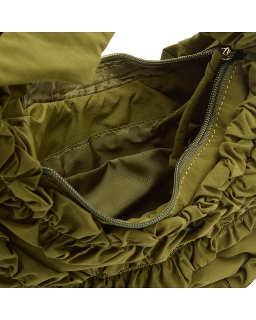 Damson Madder Quinn Ruffle Bag Presented By End in Green | Lyst UK