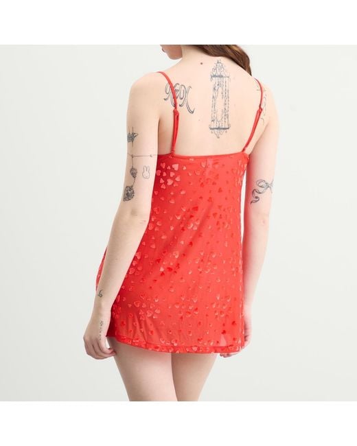 skims red mini dress Perfect Little Red Dress from Skims: Try On and Style Tips