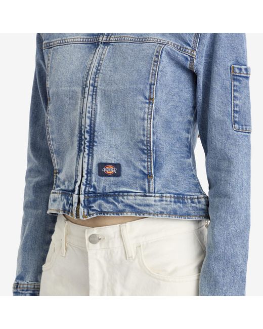 Dickies Blue Denim Slim Jacket
