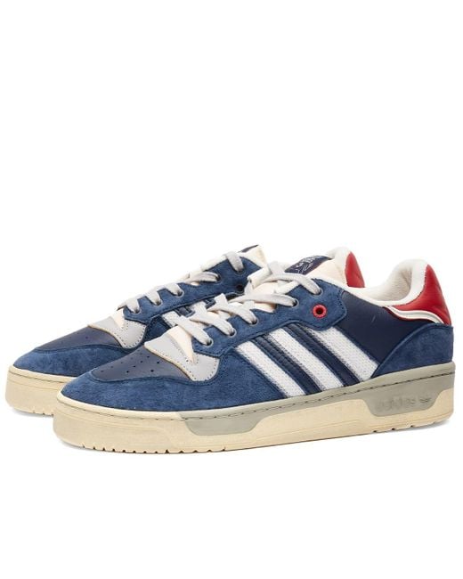 Adidas Blue Rivalry Low Extra Butter Sneakers for men
