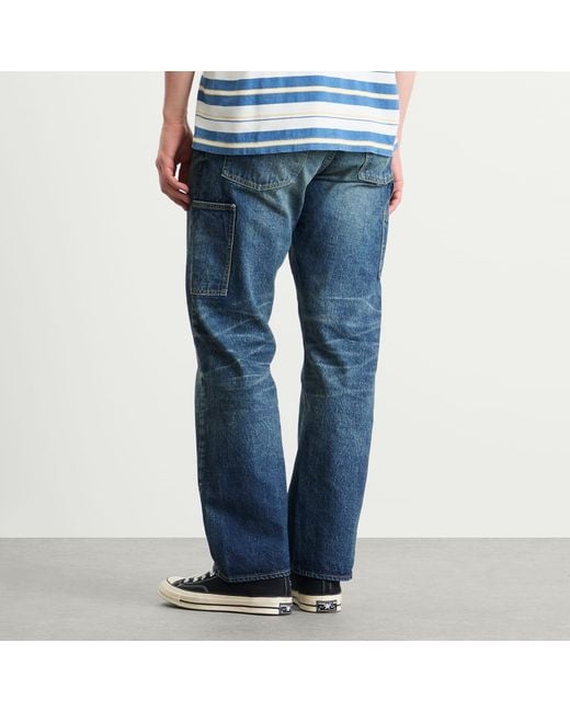 Human Made Future Straight Denim Jeans in Blue for Men | Lyst