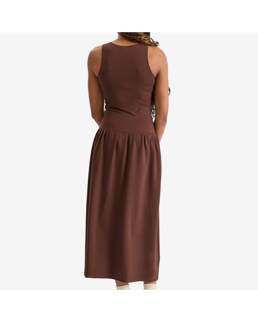 4th & Reckless Brown Shannon Midi Dress