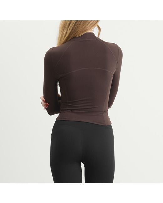 Tala Brown Dayflex Front Running Jacket