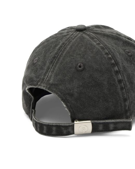 Picante Black Peaks Crew Cap for men