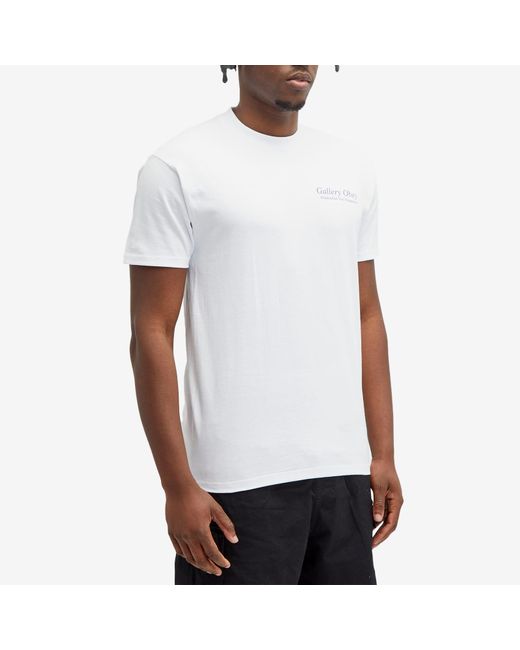 Obey White Gallery T-Shirt for men