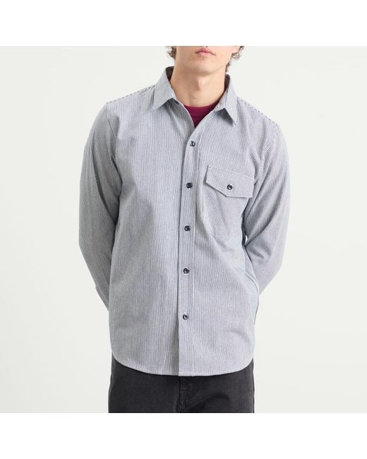 Randy's Garments Blue Randy's Garments 1 Pocket Shirt for men