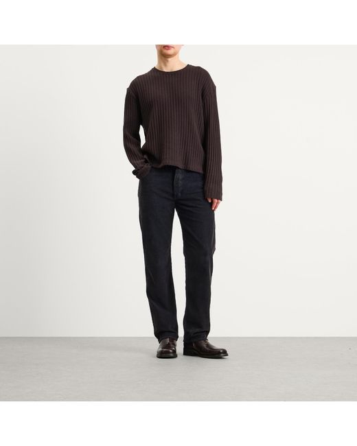 Studio Nicholson Blue Woodstock Corduroy 5 Pocket Pant for men