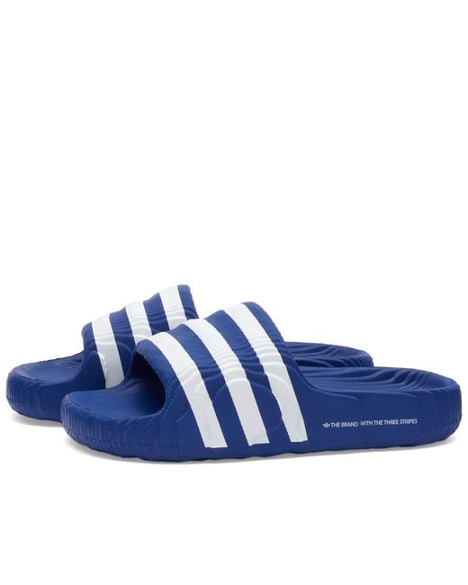 Adidas Blue Adilette 22 Sneakers for men