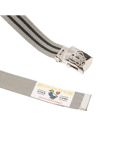 Human Made Webbed Belt in Grey for Men | Lyst UK