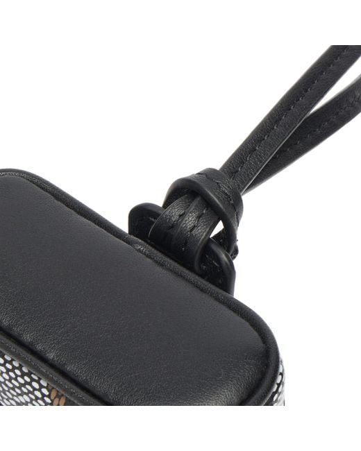 AU DEPART Black Mini Pouch Charm