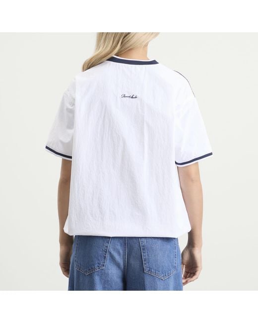 DUNST White Woven Top