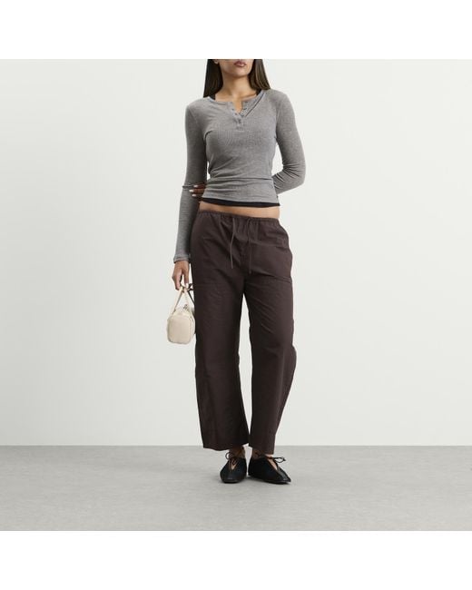 Leset Gray Kyoto Carpenter Pants
