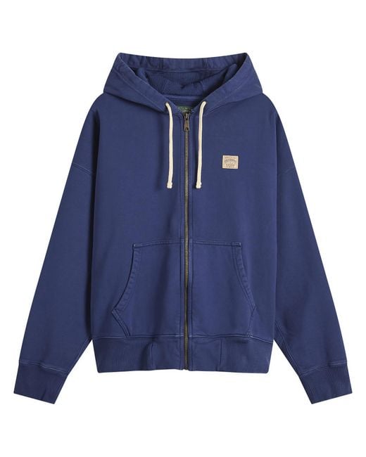 Polo Ralph Lauren Blue Polo Country Zip Hoodie for men