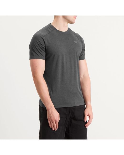 Arc'teryx Black Cormac Crew T-Shirt for men
