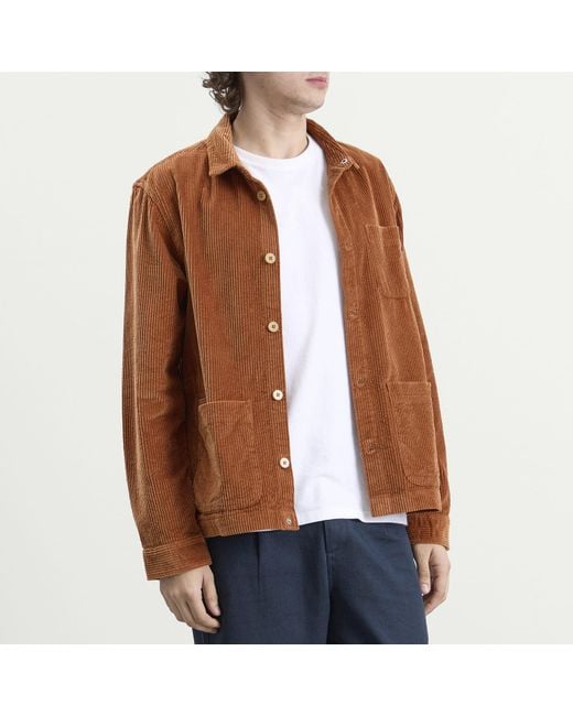 Folk Brown Assembly Jacket for men