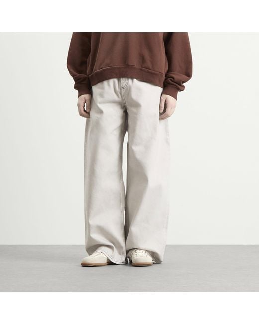 Acne Natural Denim Bow Trouser for men
