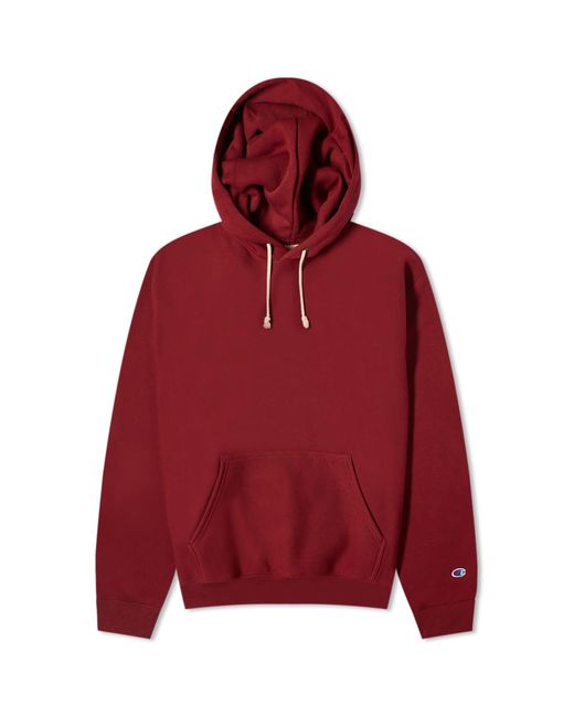 Champion Red Classic Hoody for men