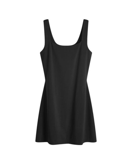 ADANOLA Black Ultimate Square Neck Mini Dress