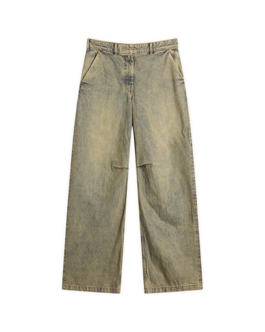 Entire studios Green Dem Loose Jeans for men