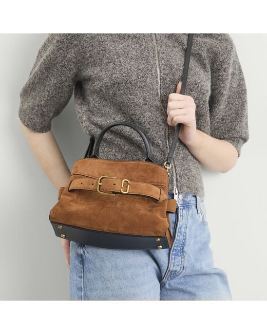 Marc Jacobs Brown The Dakota Small Satchel Bag